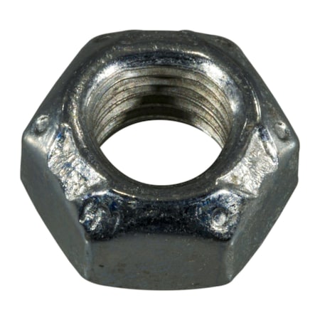 Midwest Fastener Standard Hex Top Lock Lock Nut, 5/16"-24, Steel, Grade 2, Zinc Plated, 12 PK 64531